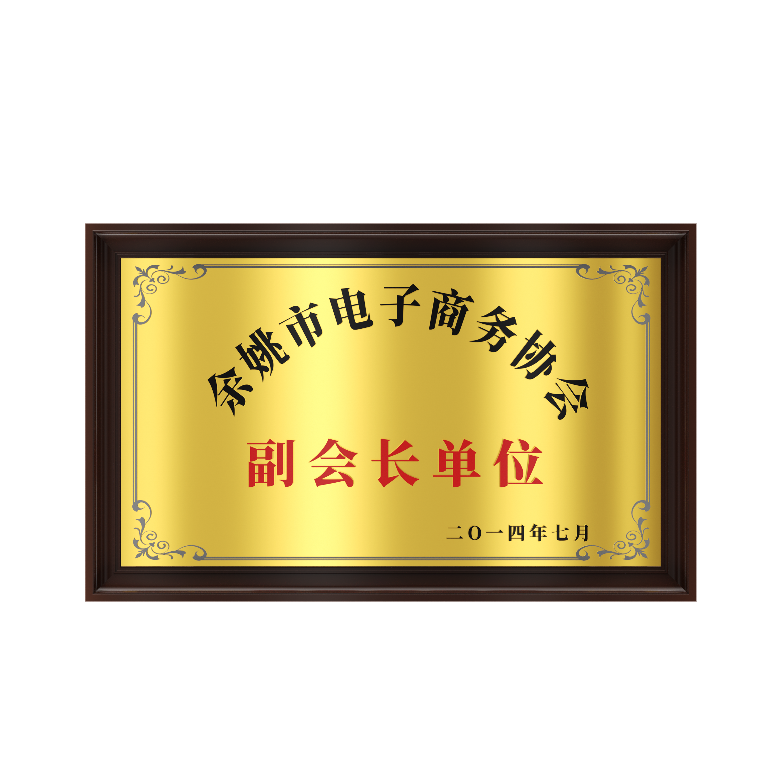 2014年 餘姚市電子(zǐ)商務協會副會長單位